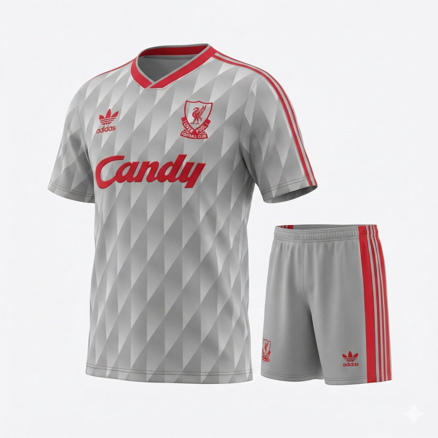 Liverpool Away 1989/1991 Kids Kit (Very Good Condition) - Size 20