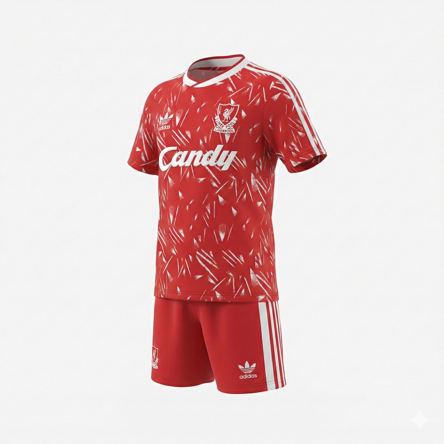 Liverpool Home 1989/1991 Kids Kit (Very Good Condition) - Size 18