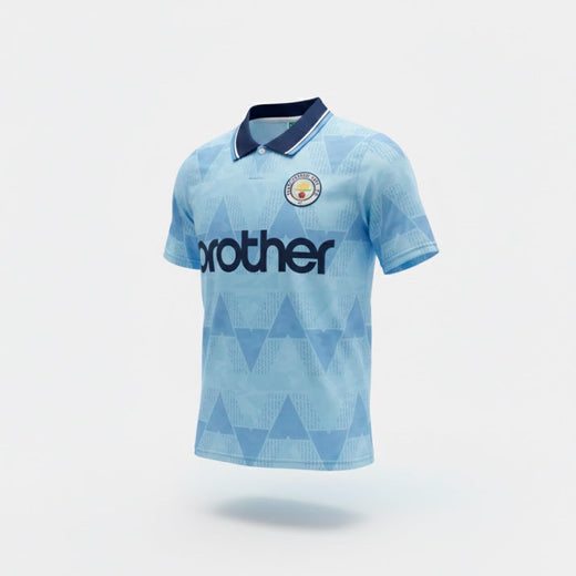 Manchester City 1988-1990 Home (Very Good Condition) - Size L