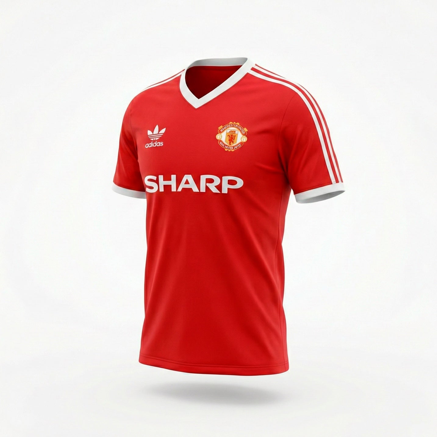Manchester United 1983-1984 Home (Very Good Condition) - Size XS