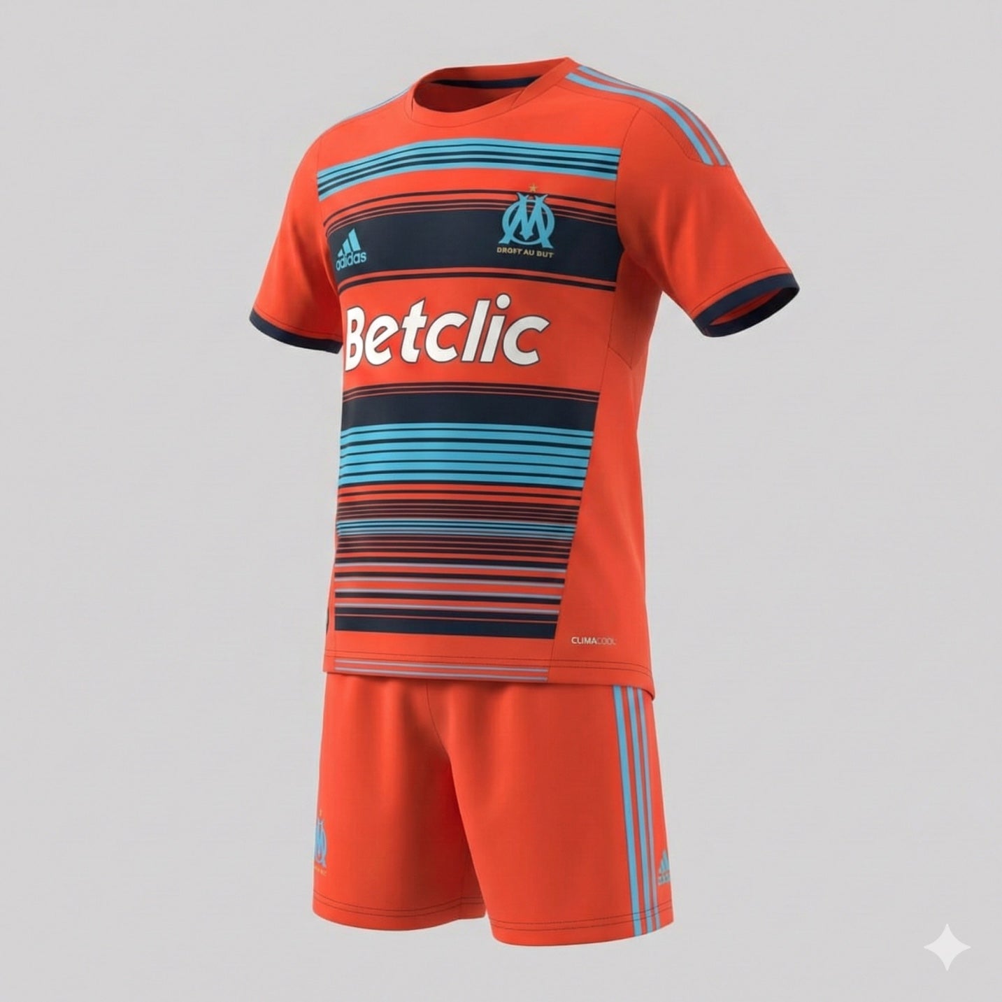 Marseille Home 2011/2012 Kids Kit (New) - Size 18