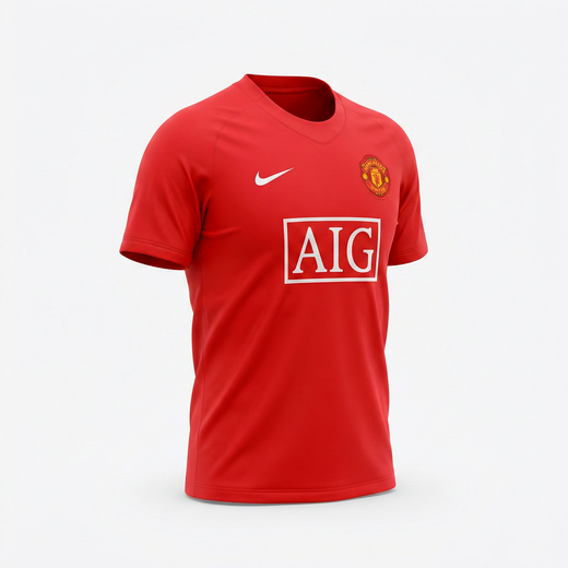 Manchester United 2007-2008 Home (New) - Size XL
