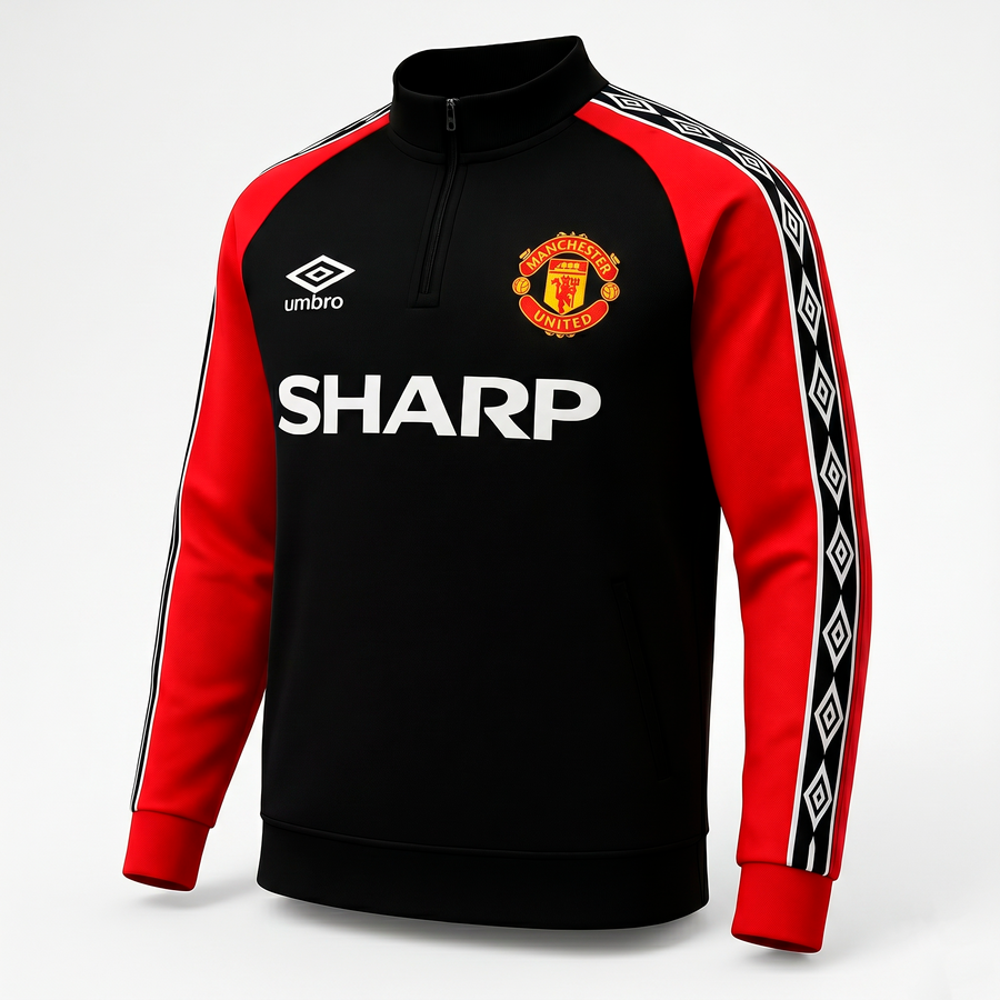 Manchester United 98-99 Home Hoodie - Size XS