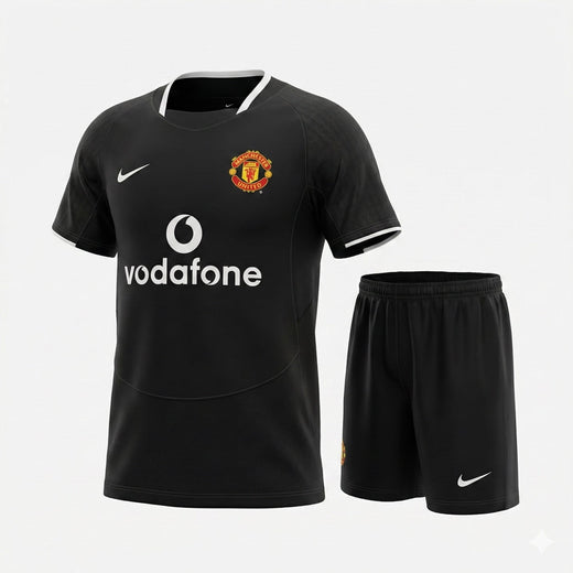 Manchester United Away 2003/2004 Kids Kit (Feels Like New) - Size 18