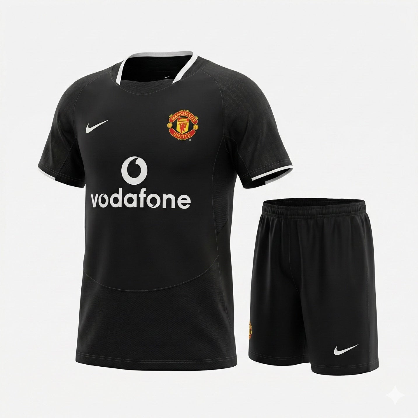 Manchester United Away 2003/2004 Kids Kit (Feels Like New) - Size 16