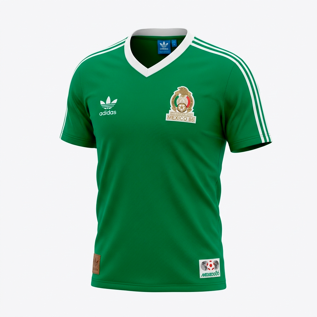 Mexico 1986-1987 Home (Very Good Condition) - Size L