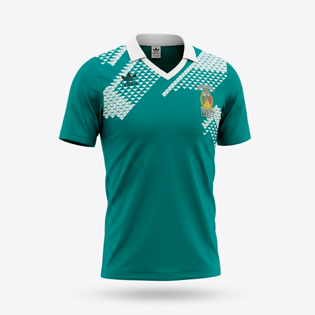 Mexico 1989-1990 Home (Very Good Condition) - Size L