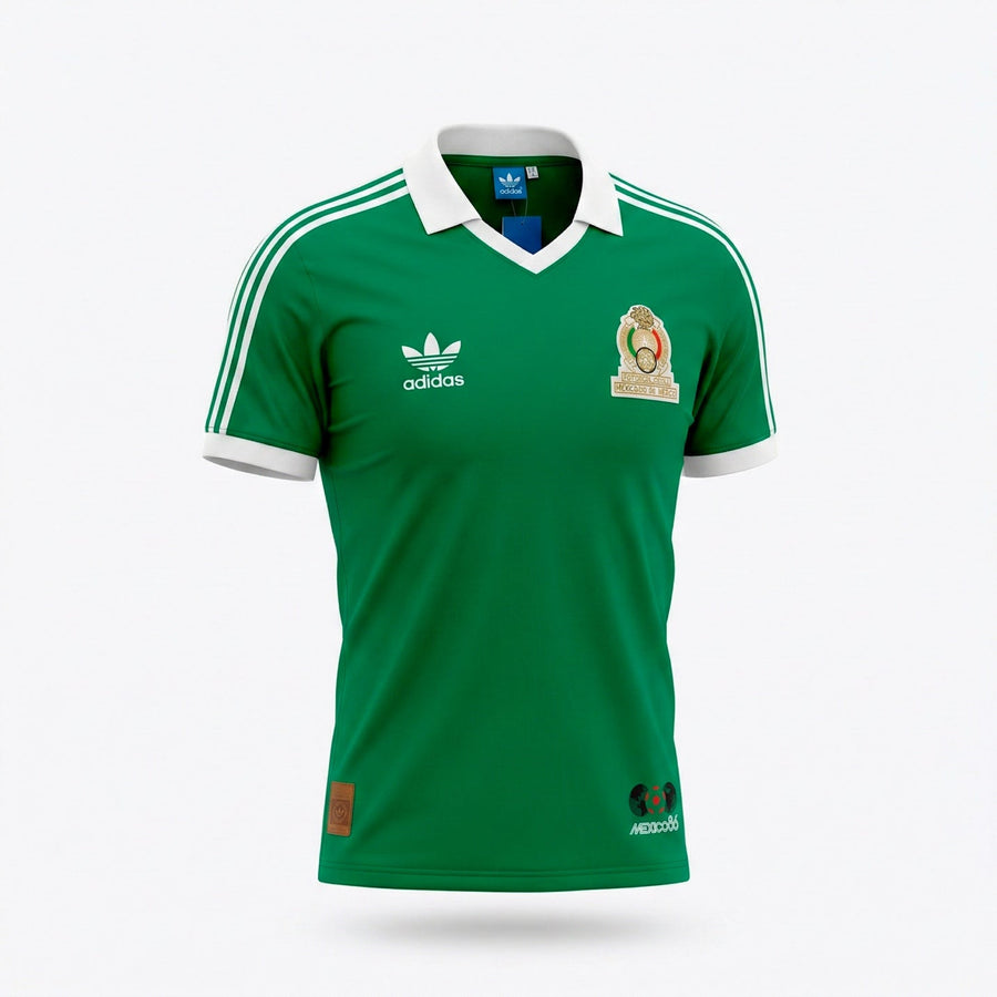 Mexico 1986 Home (Very Good Condition) - Size XXL
