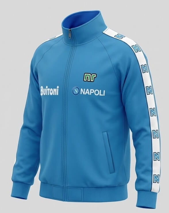 Napoli 87-88 Home Jacket - Size M