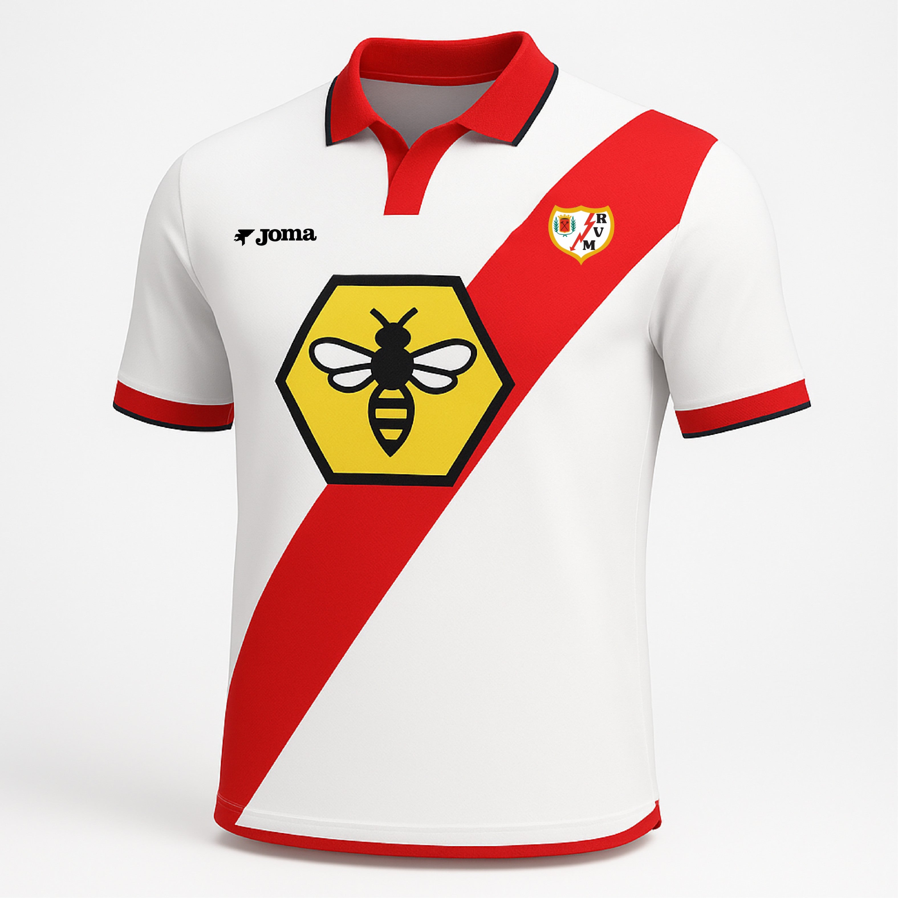 Rayo Vallecano 2001-2002 Home (Feels Like New) - Size XXL