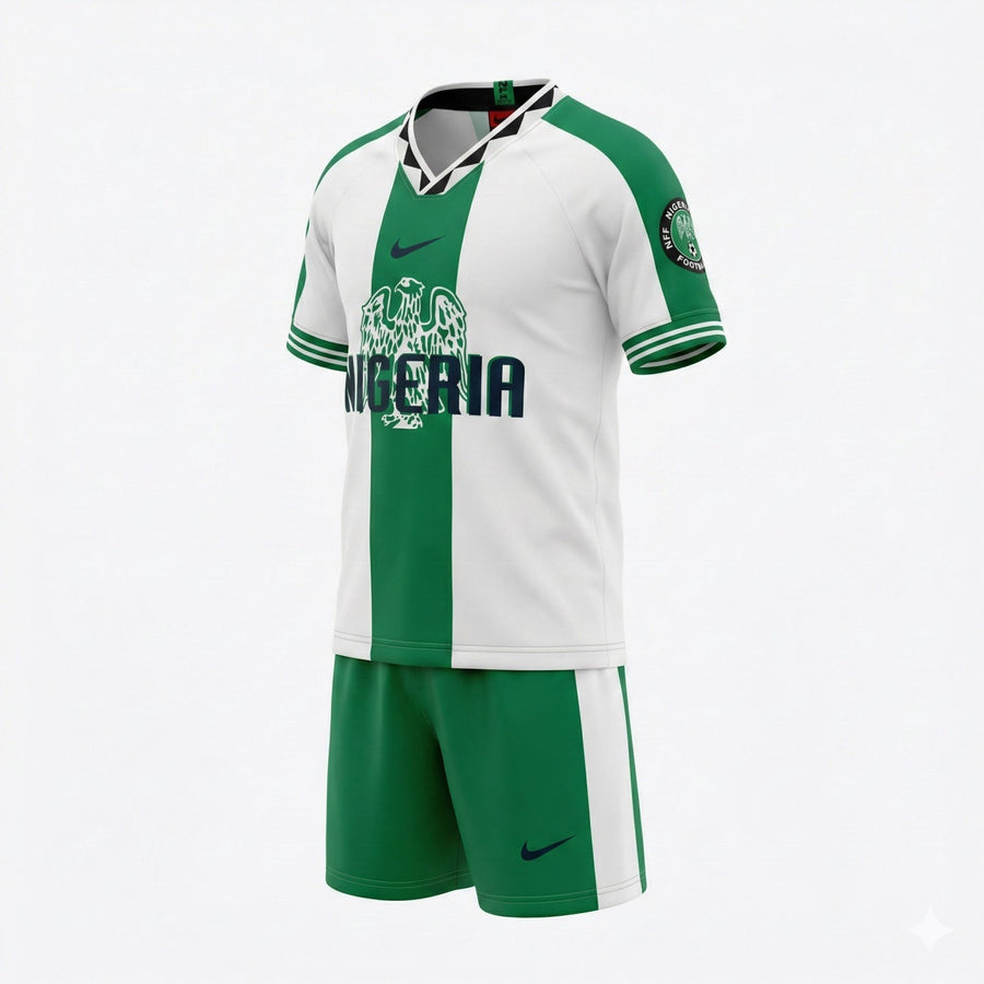 Nigeria Away 1996 Kids Kit (Feels Like New) - Size 16