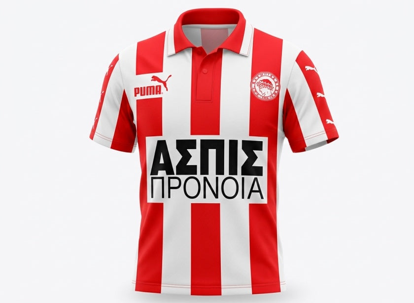 Olympiacos 1997-1998 Home (Feels Like New) - Size XS
