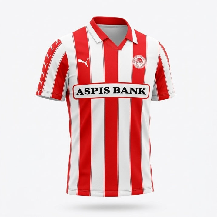 Olympiacos 1998-1999 Home (Feels Like New) - Size L