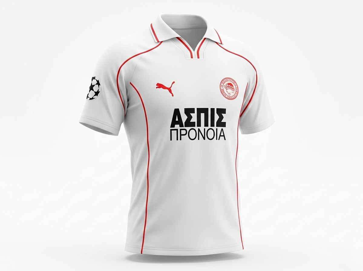 Olympiacos 1999-2000 Away (Feels Like New) - Size XL