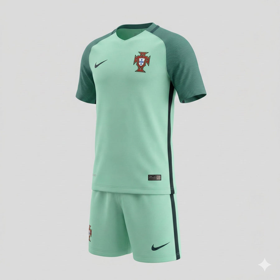 Portugal Away 2016 Kids Kit (New) - Size 24