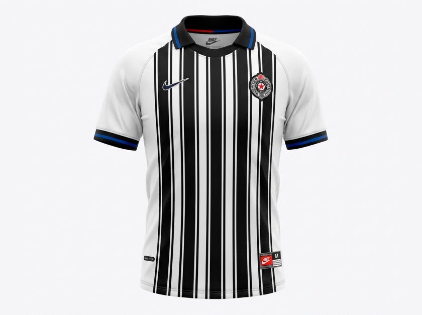 Partizan Belgrade 1998-2000 Home (Feels Like New) - Size XS