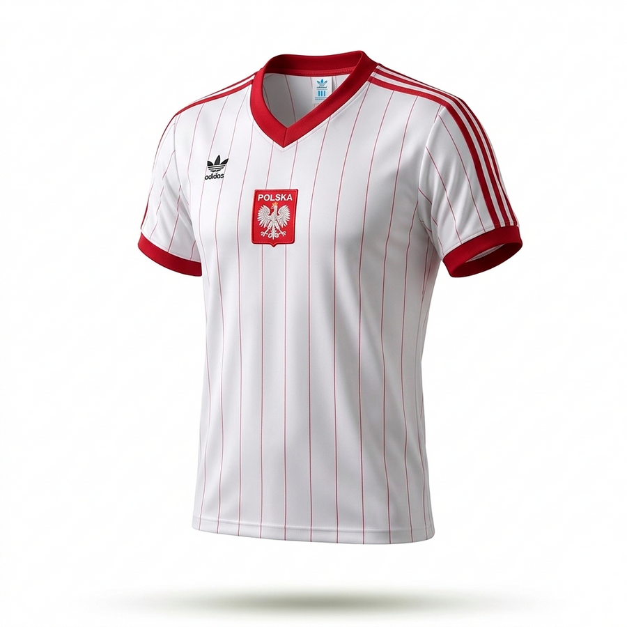 Poland 1982-1983 Home (Very Good Condition) - Size XS