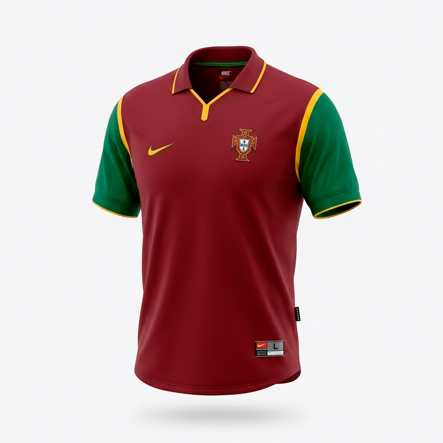 Portugal 1998-1999 Home (Feels Like New) - Size S