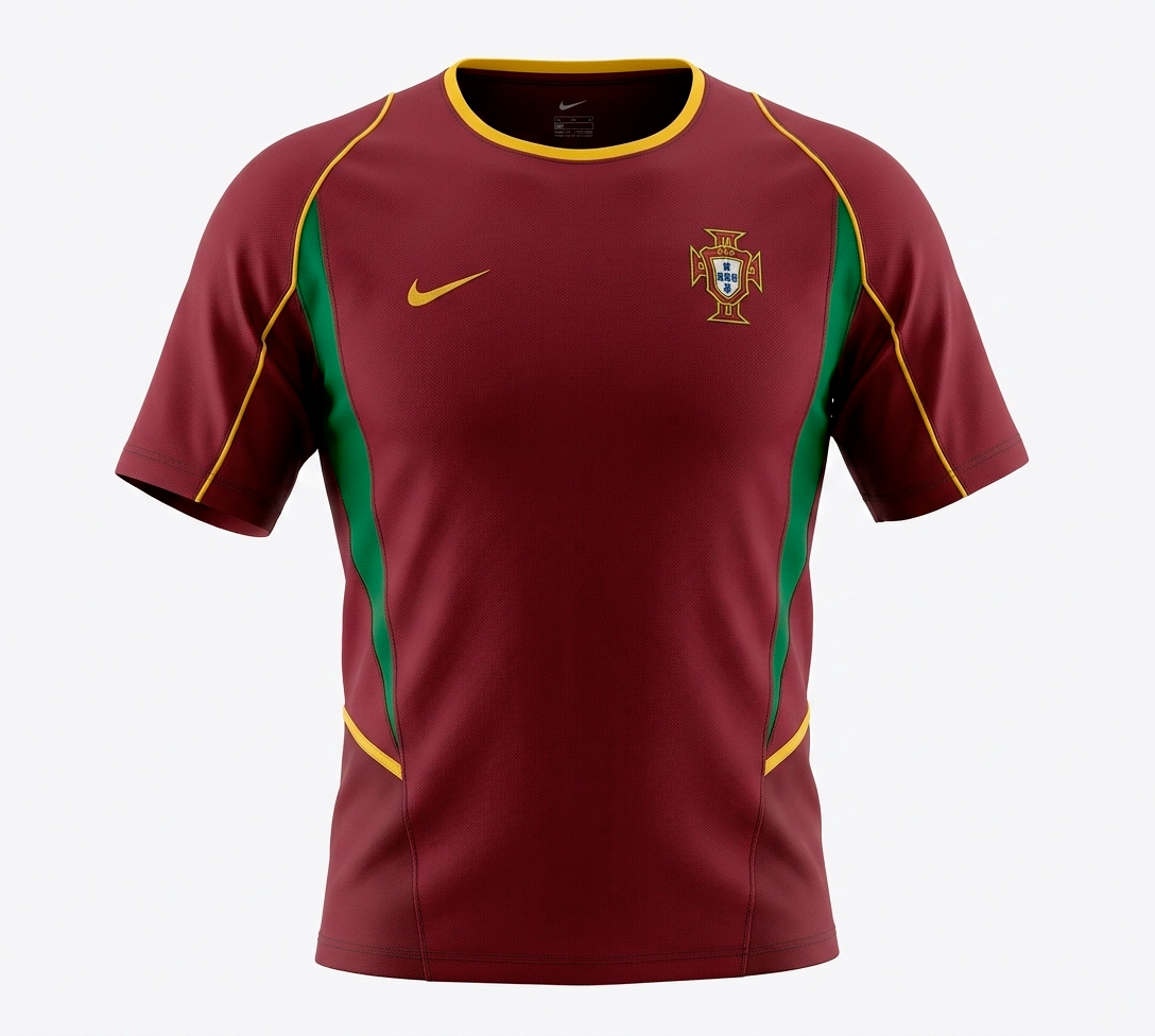 Portugal 2002-2003 Home (Feels Like New) - Size M