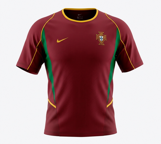 Portugal 2002-2003 Home (Feels Like New) - Size M