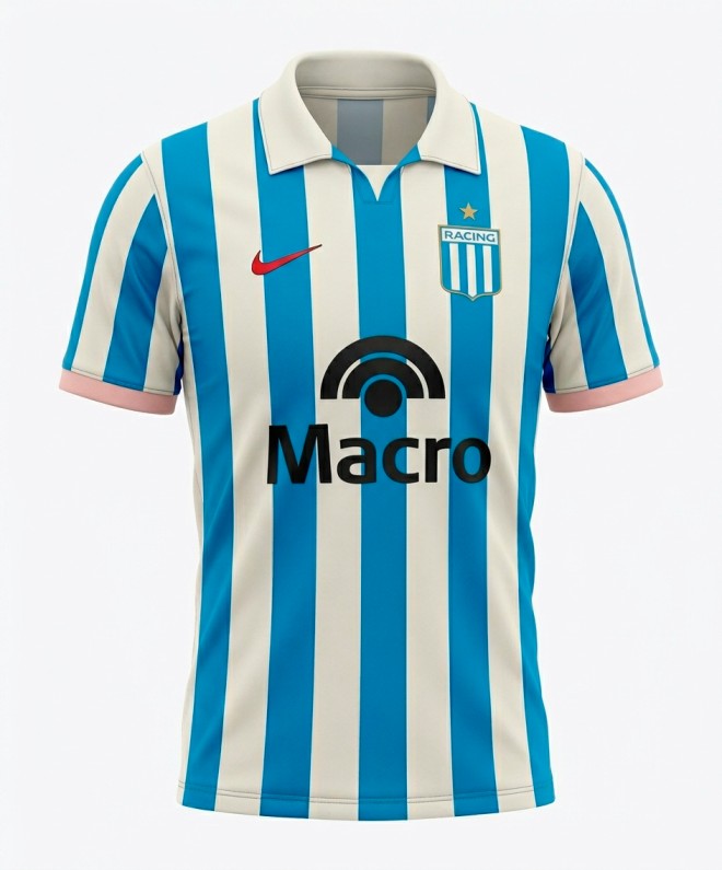 Racing Club de Avellaneda 2007-2008 Home (New) - Size XXL