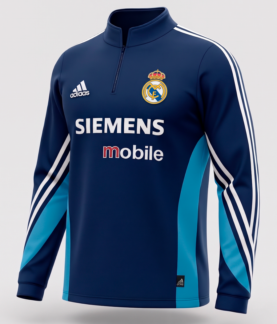 Real Madrid 03-04 Away Hoodie - Size L