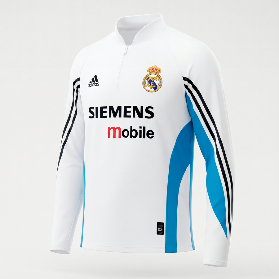 Real Madrid 03-04 Home Hoodie - Size S
