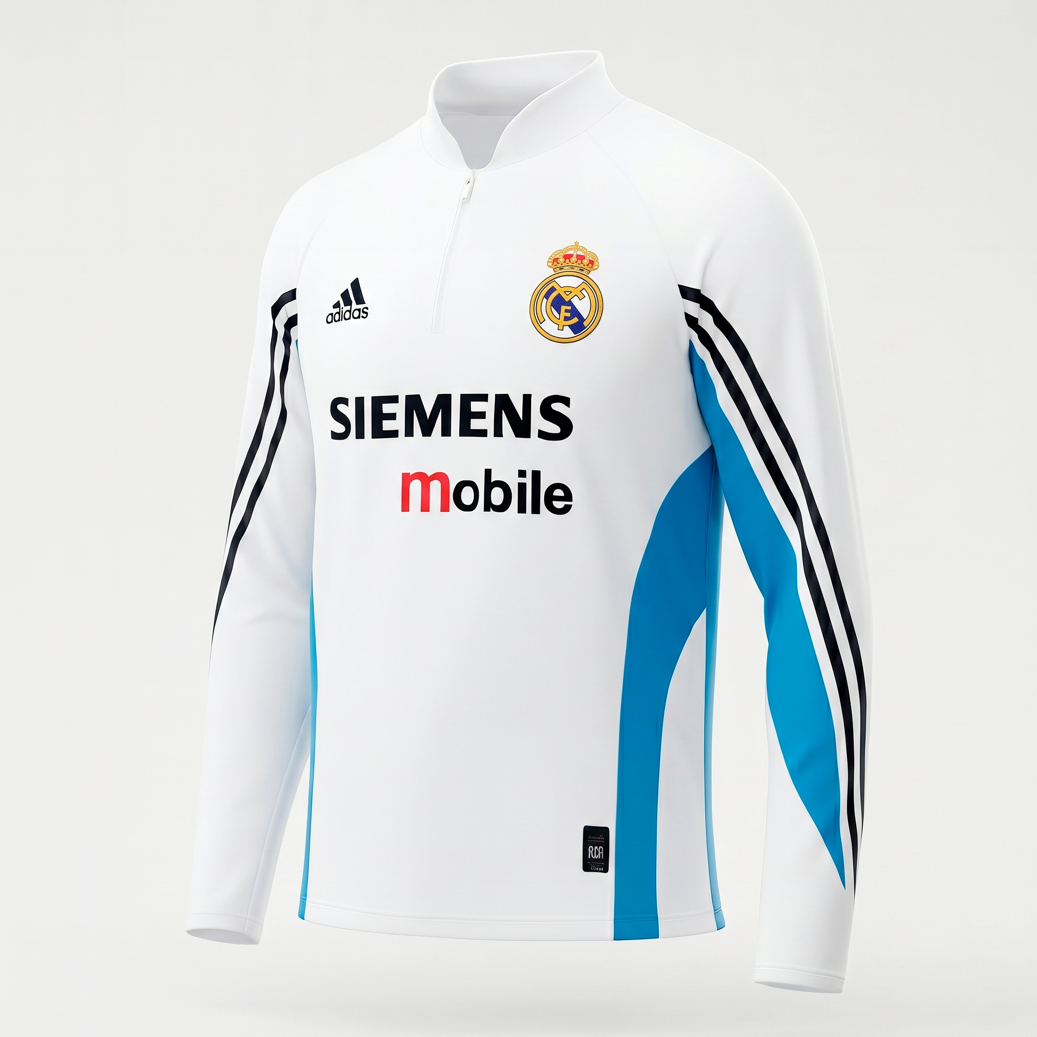Real Madrid 03-04 Home Hoodie - Size XXL
