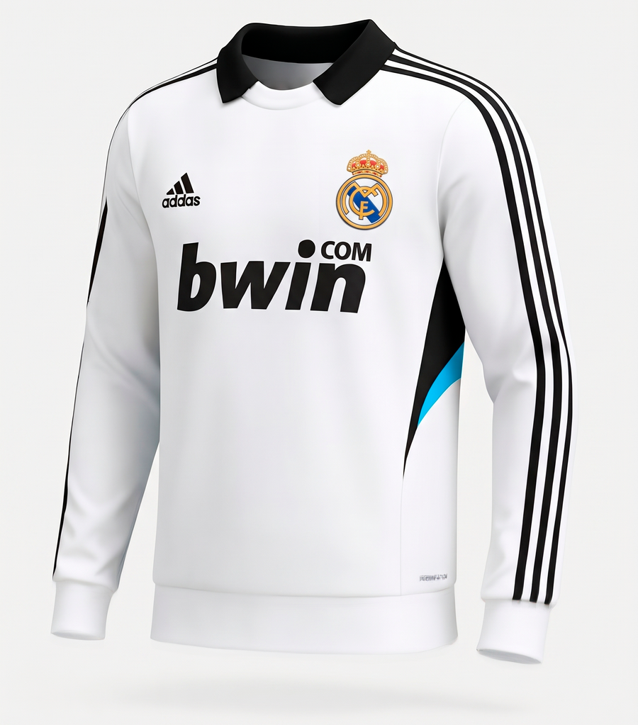 Real Madrid 08-09 Home Hoodie - Size L