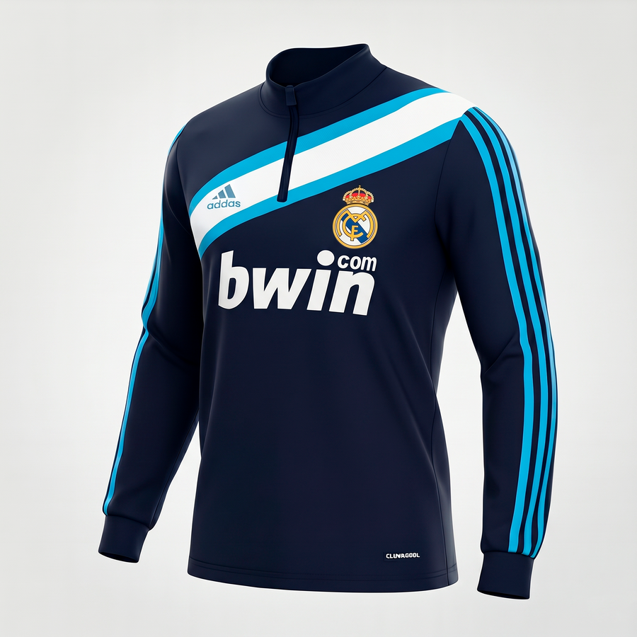 Real Madrid 09-10 Away Hoodie - Size L