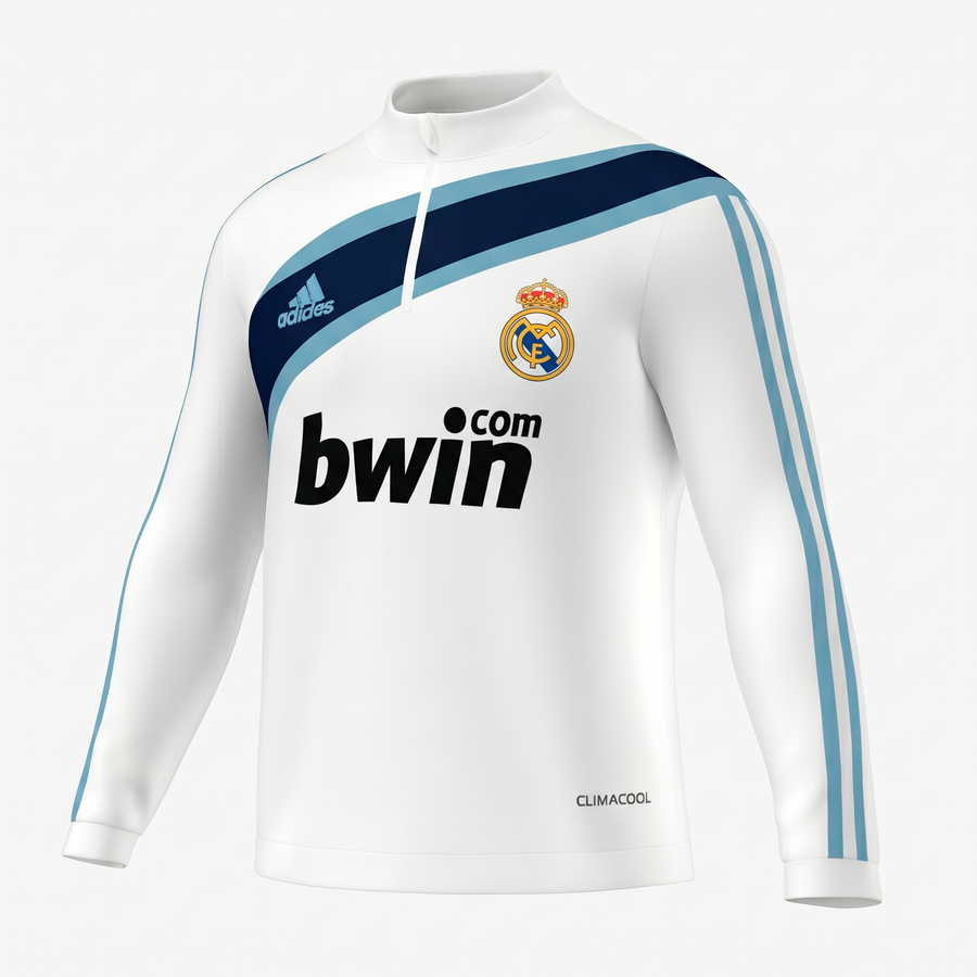 Real Madrid 09-10 Home Hoodie - Size XS