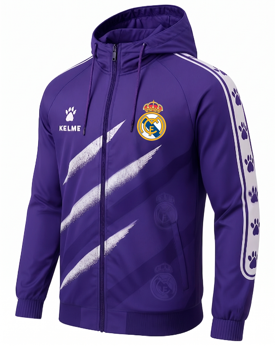 Real Madrid 94-96 Away Jacket - Size XL