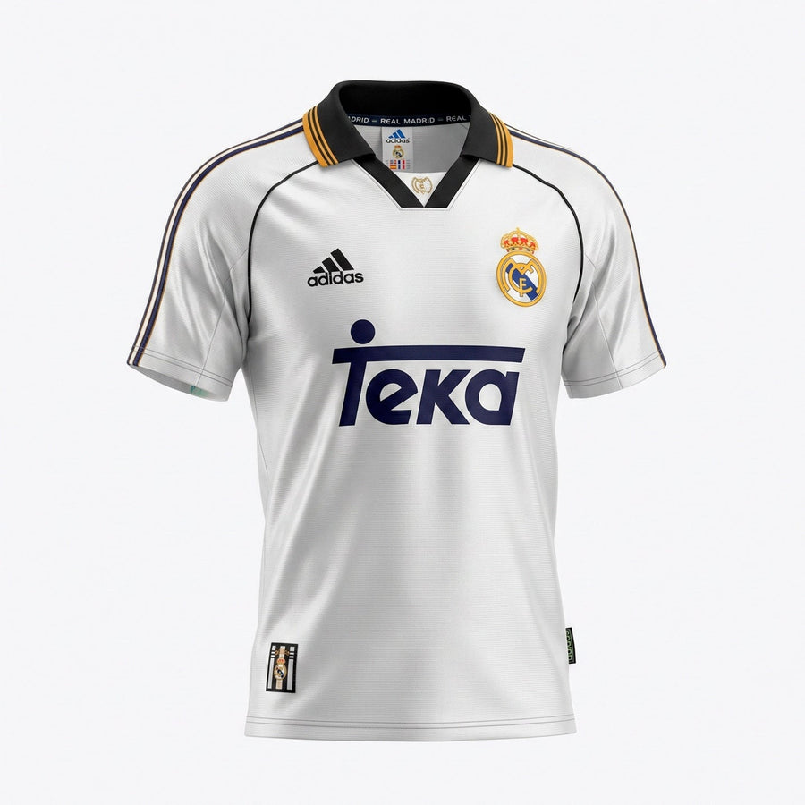 Real Madrid 1998-2000 Home (Feels Like New) - Size XXL