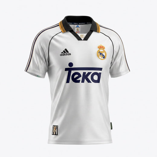 Real Madrid 1998-2000 Home (Feels Like New) - Size L