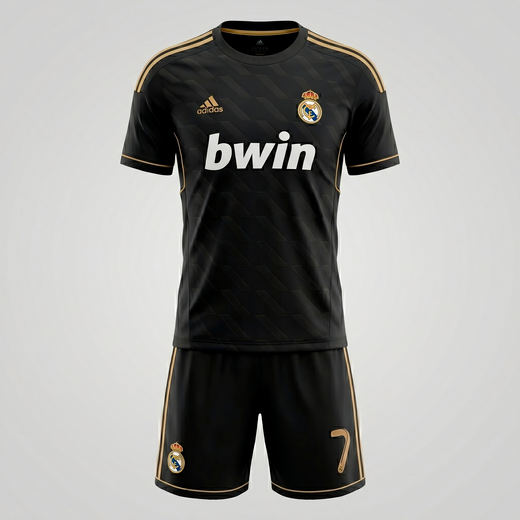 Real Madrid Away 2011/2012 Kids Kit (New) - Size 24