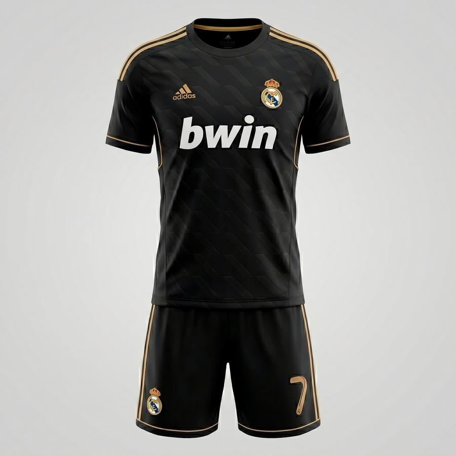 Real Madrid Away 2011/2012 Kids Kit (New) - Size 24