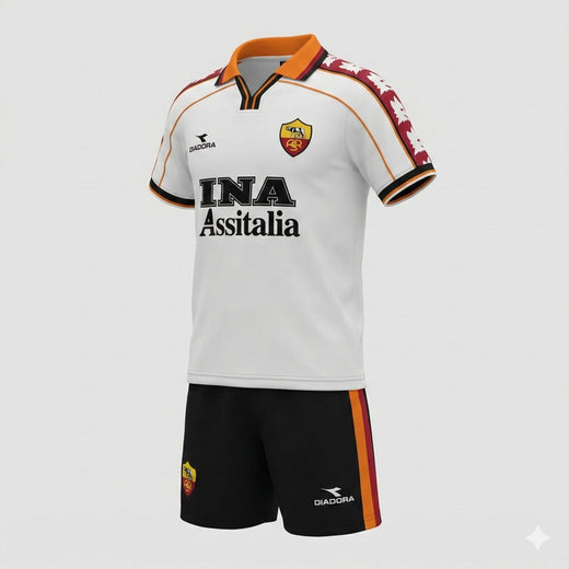 Roma Away 1998/1999 Kids Kit (Feels Like New) - Size 28