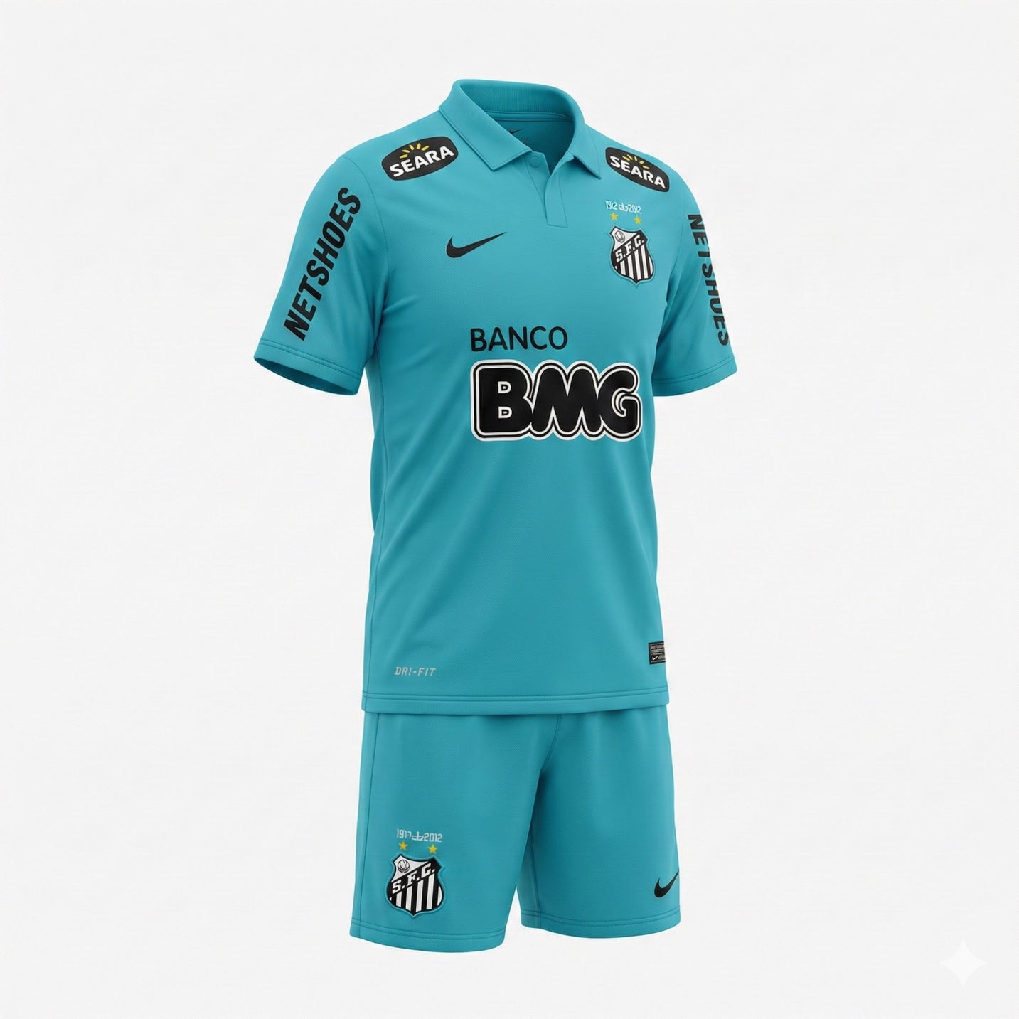 Santos Away 2012/2013 Kids Kit (New) - Size 28