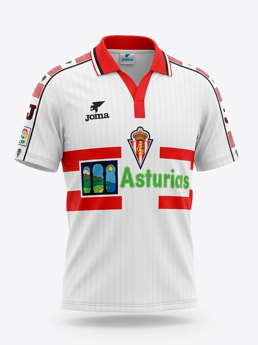 Gijon 1996-1997 Away (Feels Like New) - Size L