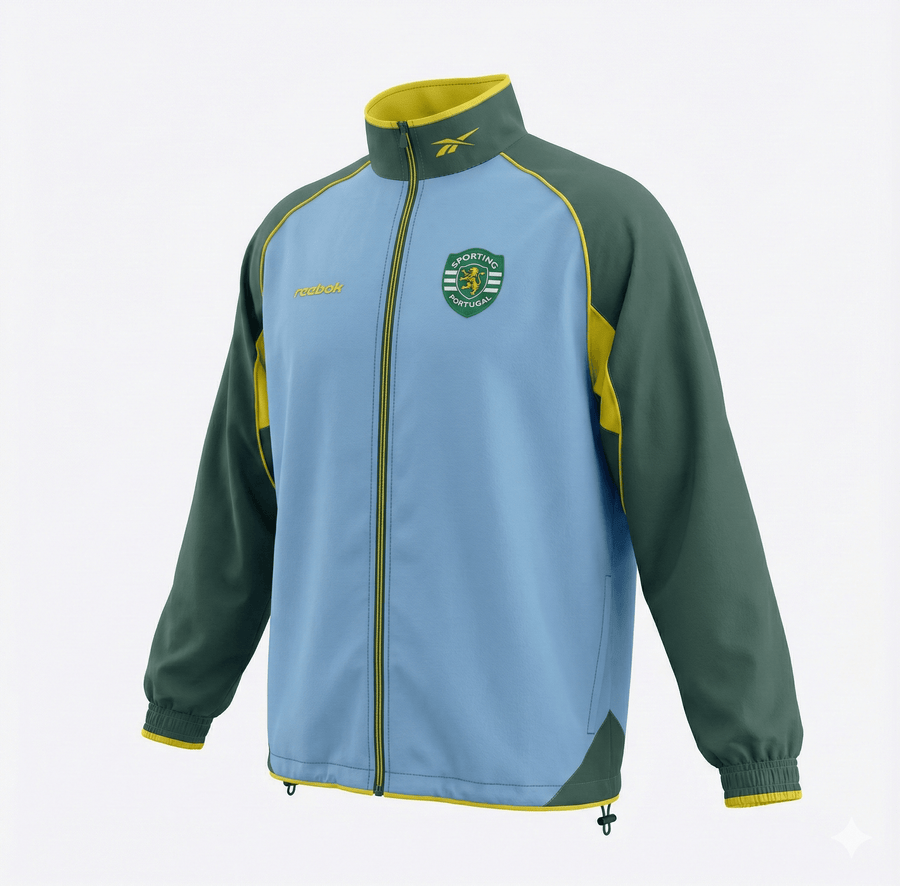 Sporting Lisbon 02-03 Home Jacket - Size M