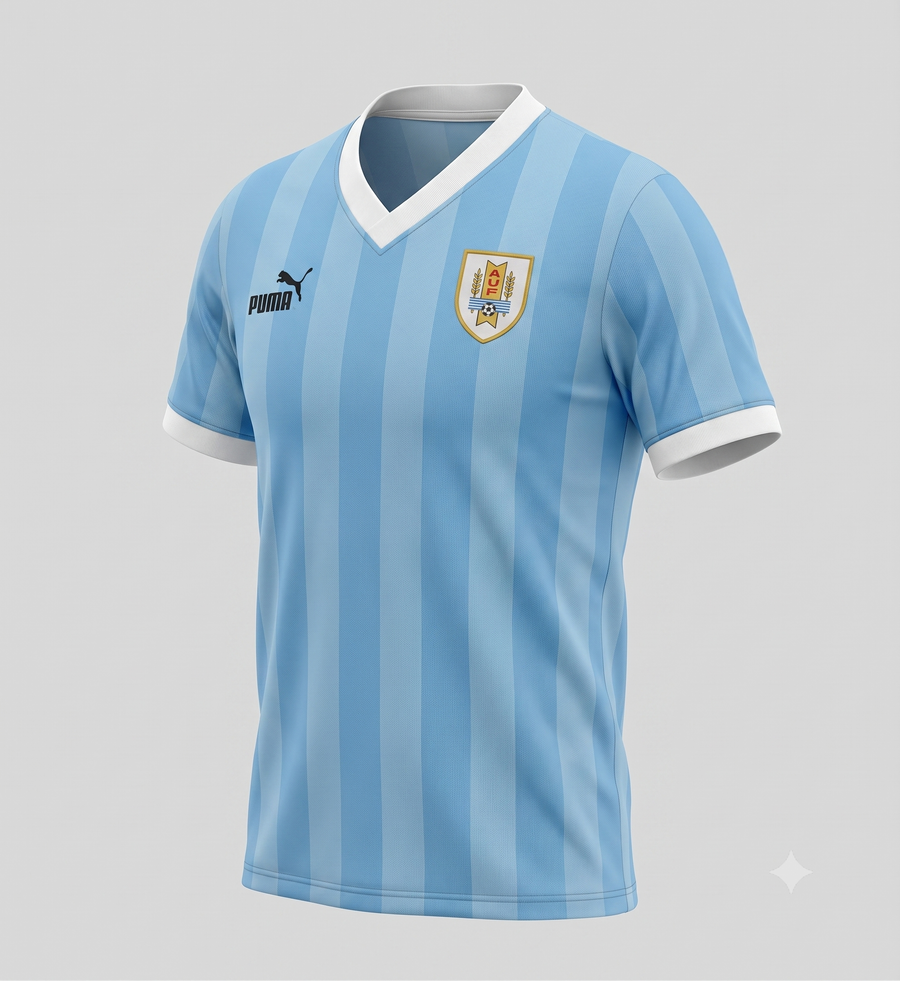 Uruguay Home 1990 (Feels Like New) - Size S