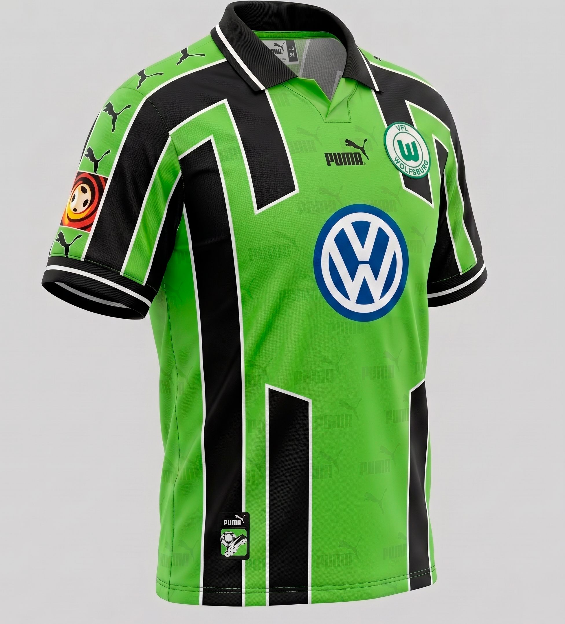 Wolfsburg 99-00 Away - Size M