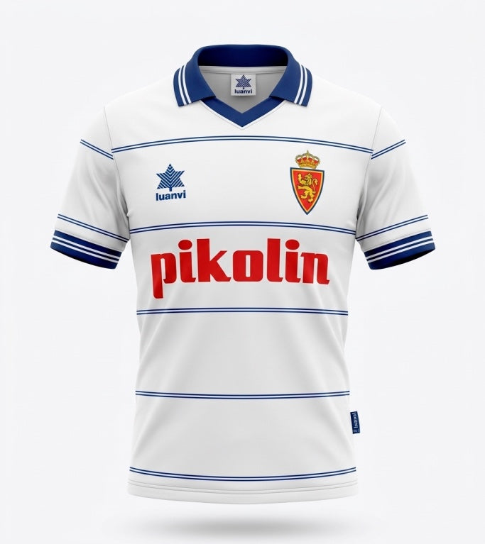 Zaragoza 99-00 Home (Feels Like New) - Size L