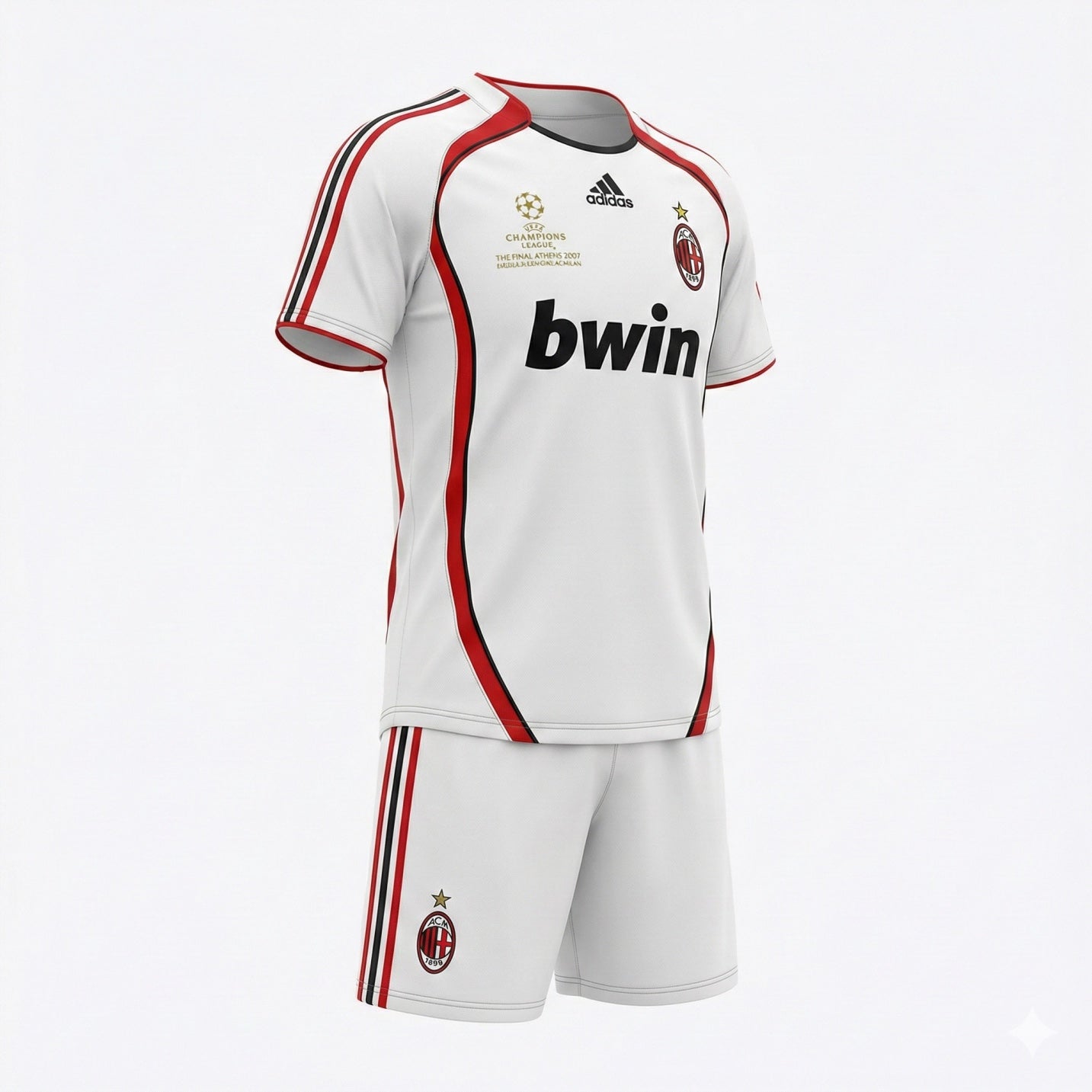 AC Milan Away 2006/2007 Kids Kit (New) - Size 28