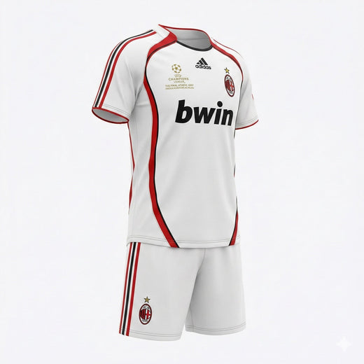 AC Milan Away 2006/2007 Kids Kit (New) - Size 24