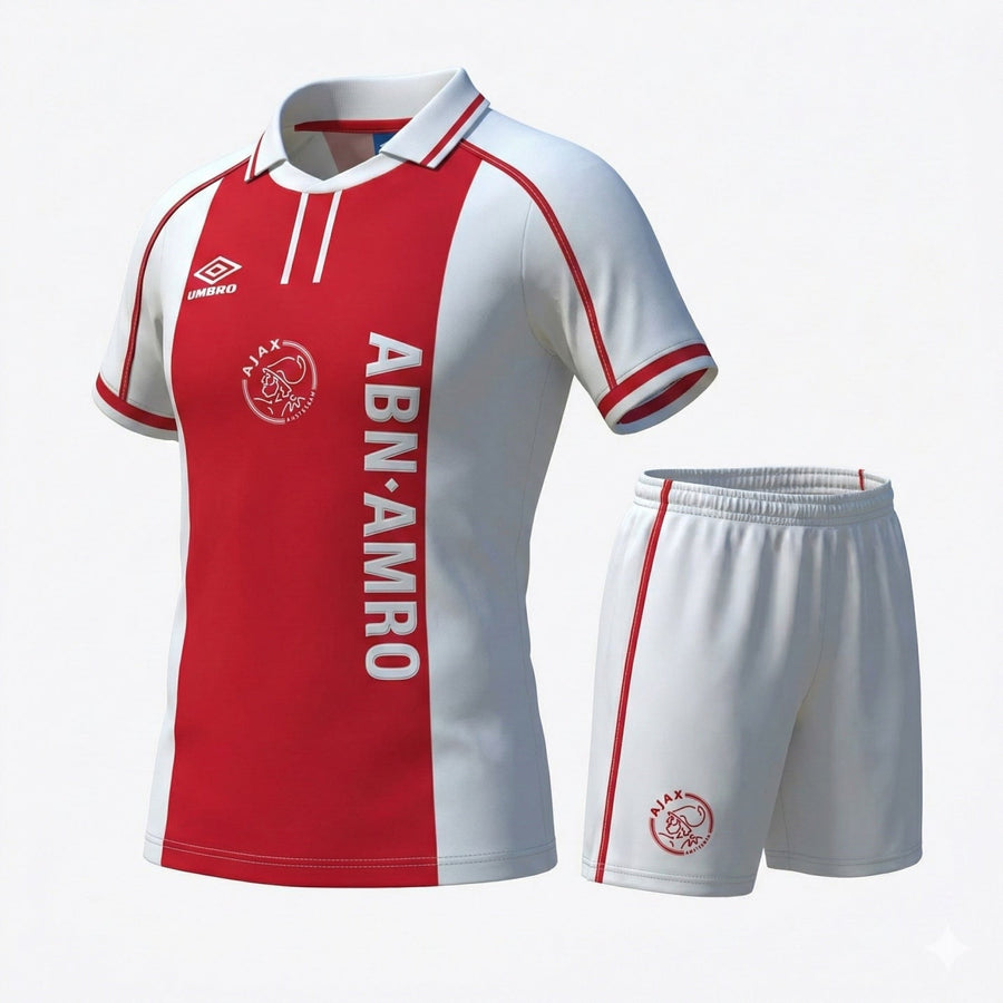 Ajax Home 1998/1999 Kids Kit (Feels Like New) - Size 16