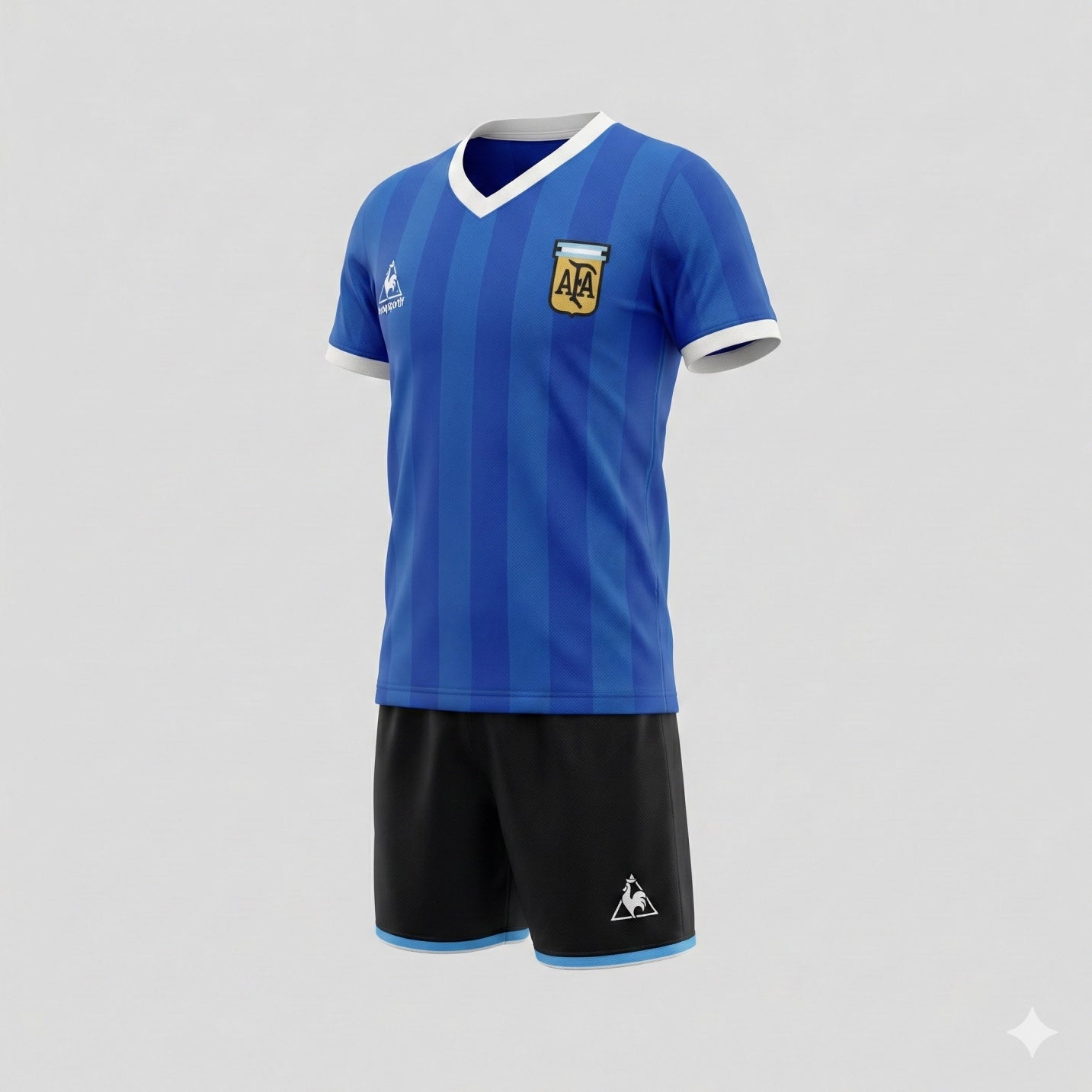 Argentina Away 1986 Kids Kit (Very Good Condition) - Size 22