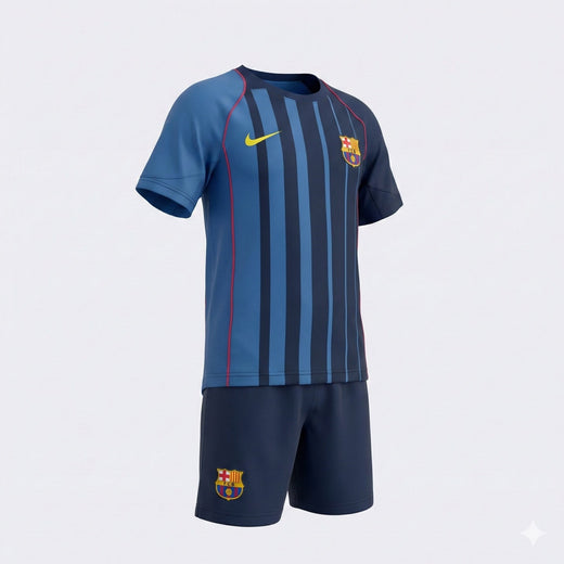 Barcelona Away 2004/2005 Kids Kit (Feels Like New) - Size 16