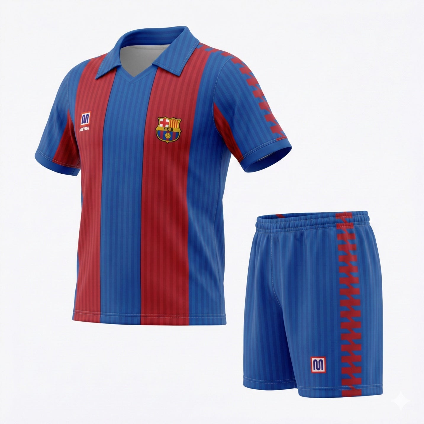 Barcelona Home 1989/1992 Kids Kit (Very Good Condition) - Size 22