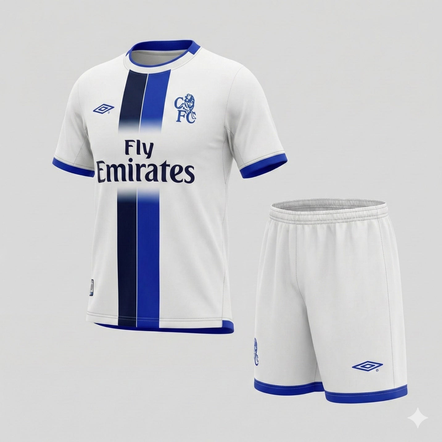 Chelsea Away 2003/2005 Kids Kit (Feels Like New) - Size 24